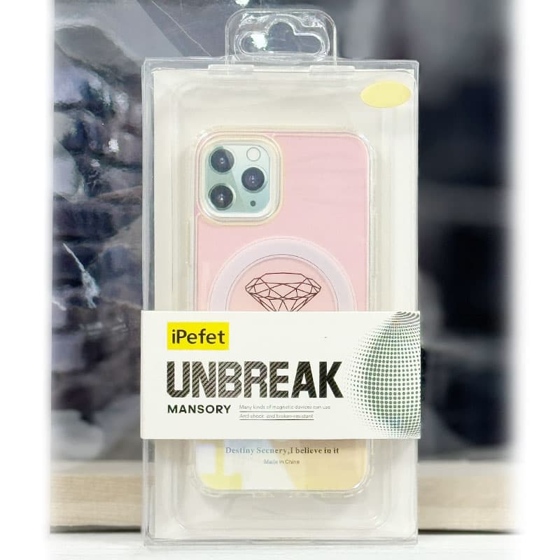 Husa iPefet Shift » iPhone 14 Plus, Kevlar Pattern, cu MagSafe, Acryl, Aurora Yellow 1