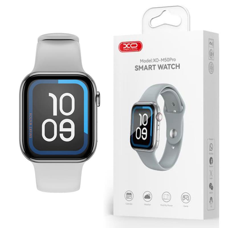 XO (M50) » Ceas Sport, 200mAh, memorie 64Mb, MultiFunction App, WaterProof, Silver 1