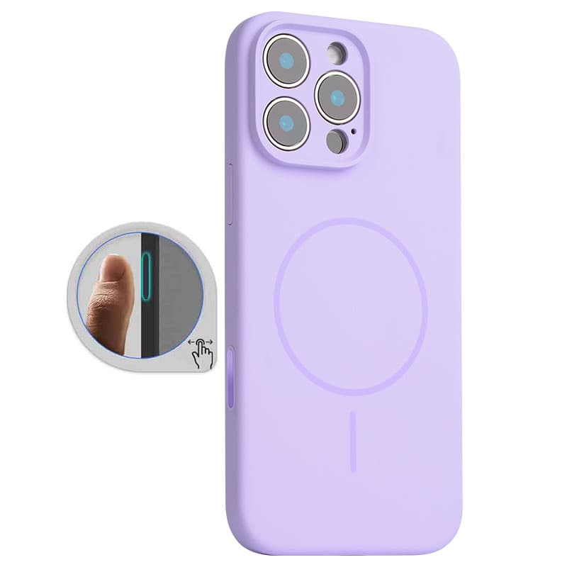 Husa MagThin » iPhone 16 Pro Max, SoftTouch, Camera Control, TPU, Light Purple 1