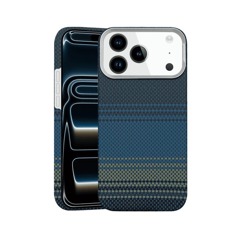 Husa Aramid PTK » iPhone 17, Kevlar Fiber cu MagSafe, Moonrise 1