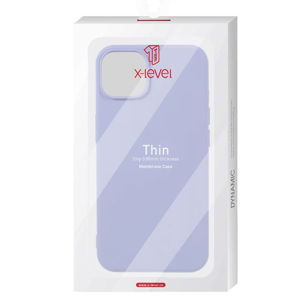 Husa X-Level Thin » iPhone 14 Pro Max - MicroFiber, Purple 1