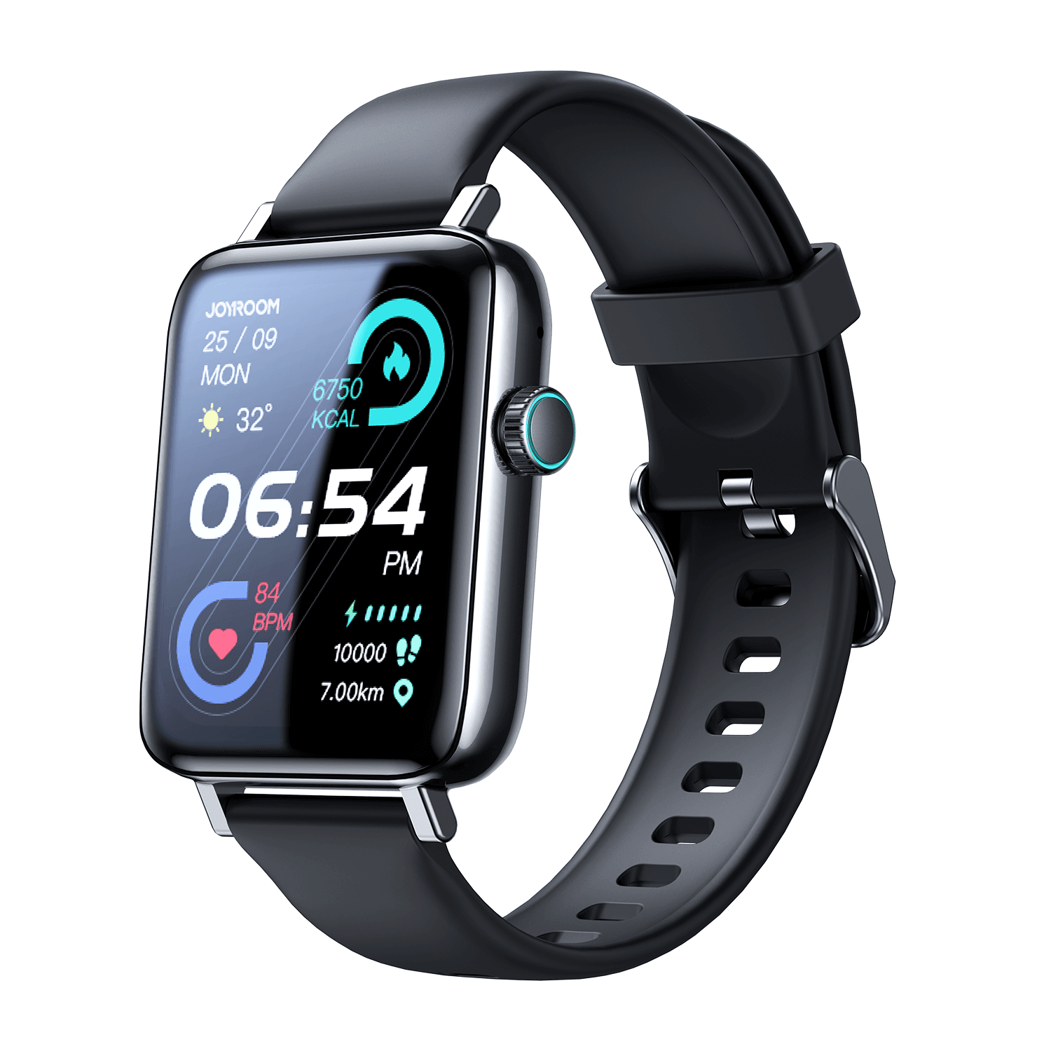 Joyroom (JR-FT5) - SmartWatch, 1.83 TFT, 64M, Realtek 7012/F6, Dual BT, Black 1