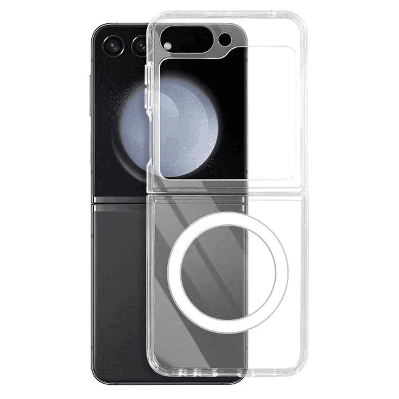Husa SnapOn » Samsung Z Flip6 - MagSafe, AntiDrOppo Acryl, Clear 1
