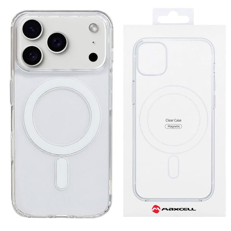 Husa SnapOn » iPhone 17 Pro, cu MagSafe, Acryl, PVC Plus TPU, OEM, Clear 1