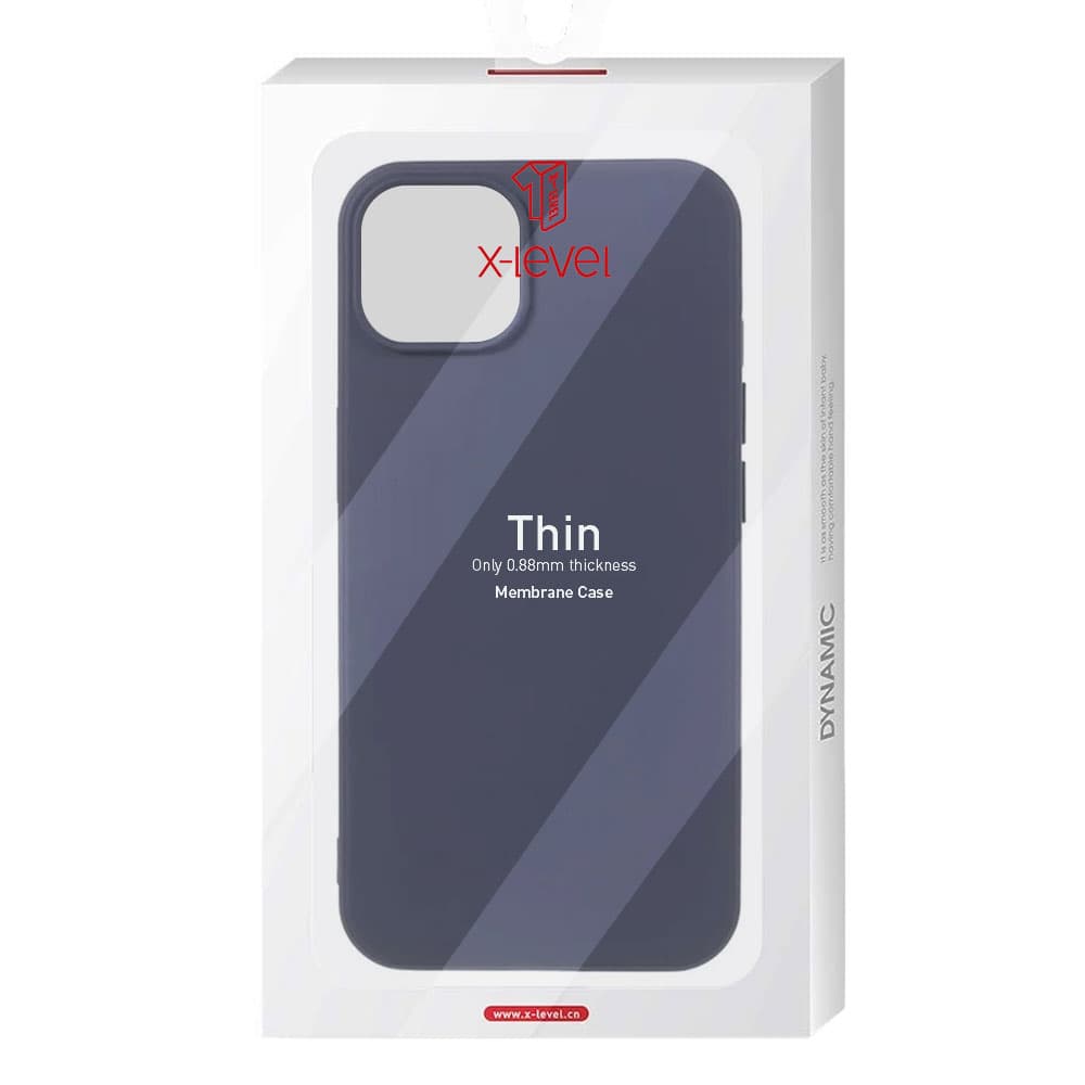 Husa X-Level Thin » iPhone 11 Pro Max - MicroFiber, Navy Blue 1