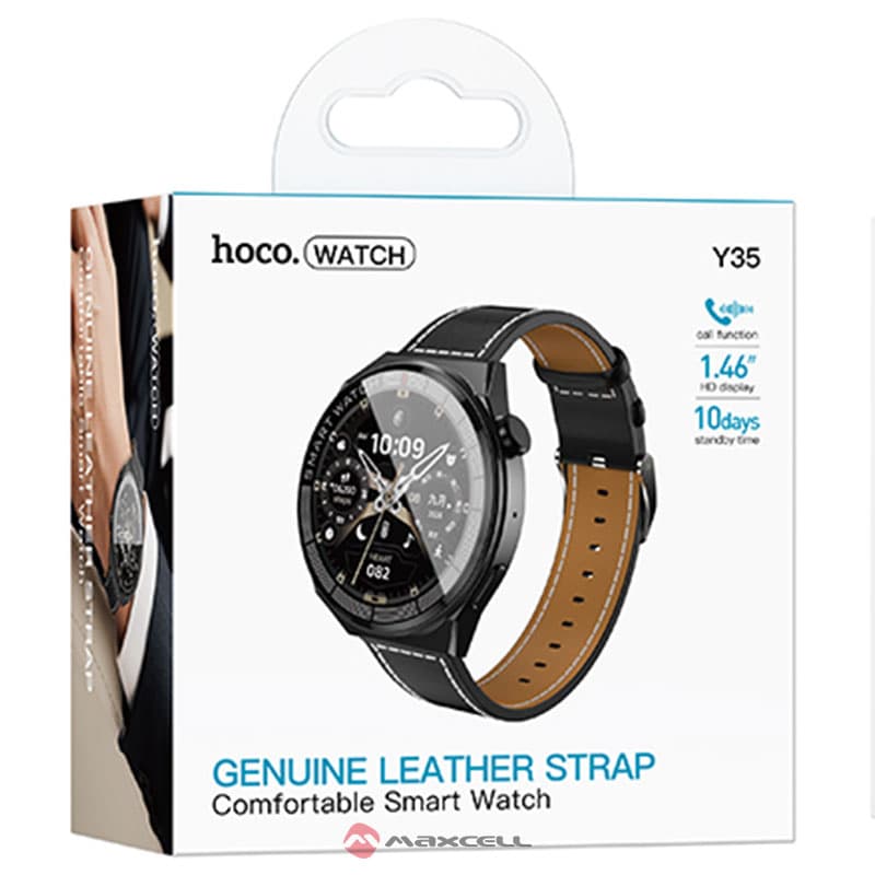 Hoco (Y35) - Ceas SmartWatch, TFT 1.7', BT 5.3, Sportive, Black 1