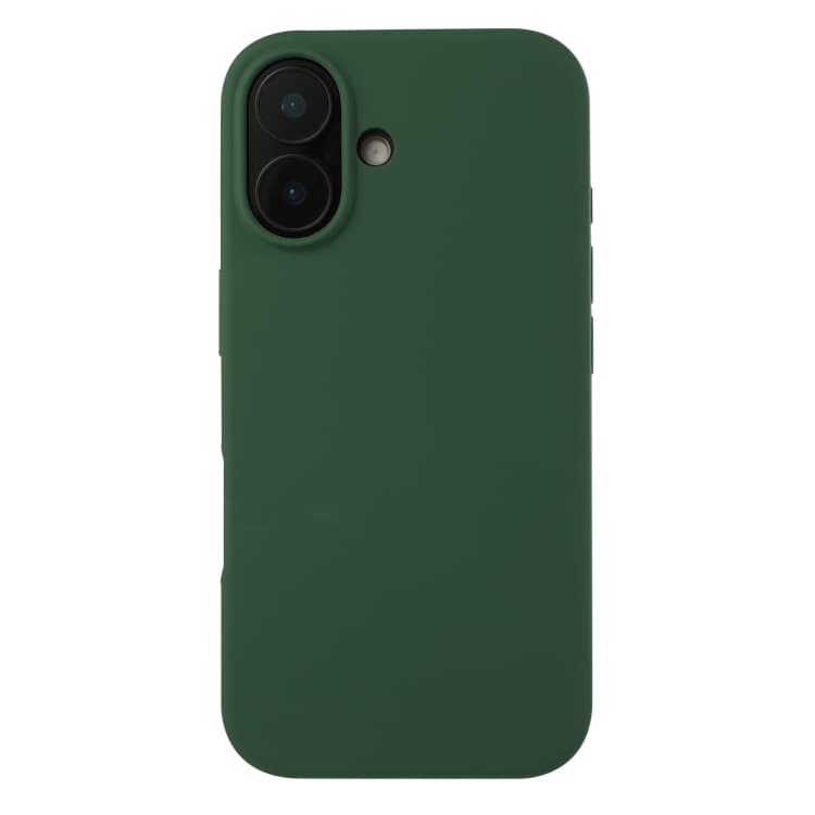 Husa X-Level Thin » iPhone 16 - MicroFiber, Dark Green 1