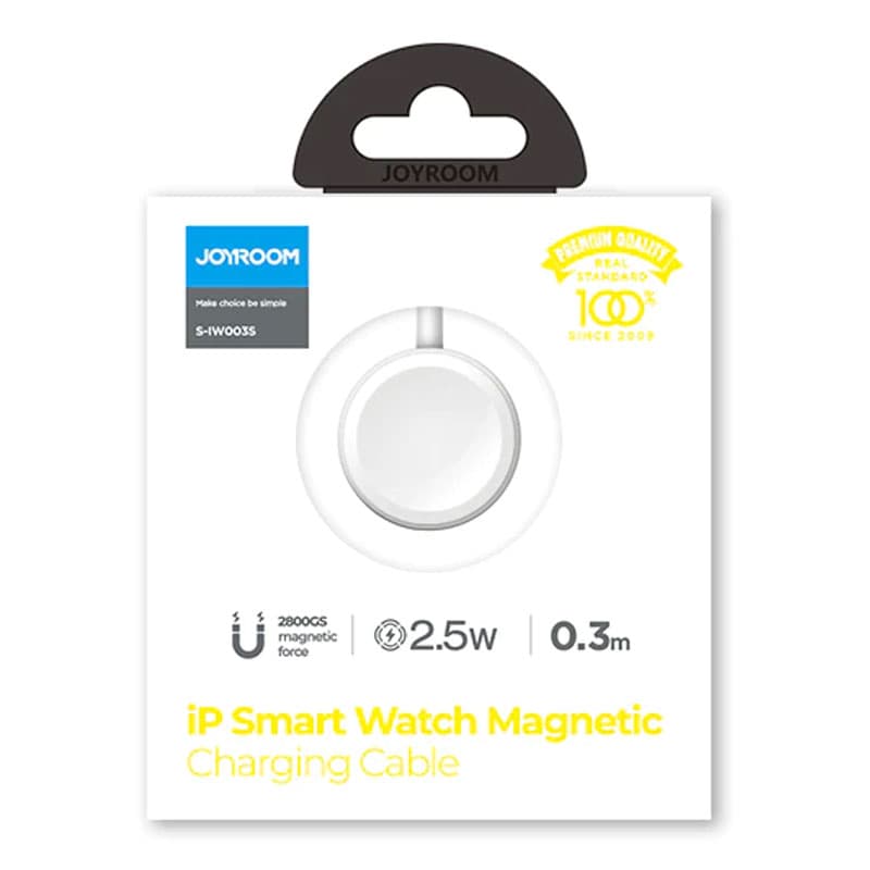 Joyroom (S-IW003) - Incarcator Wireless, iWatch, Magnet, 2.5W, conector USB-A, White 1