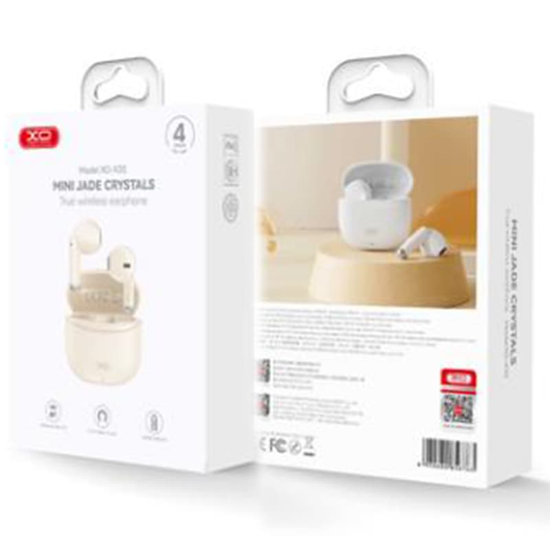 XO (X33) - Casti Wireless, Ear Buds, BT 5.3, 250mAh, BEIGE 1