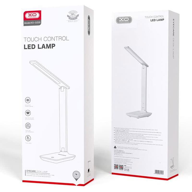 XO (OZ05) - Mini Lampa birou, reincarcabila, conectare USB, LED, 1200MAh, White 1