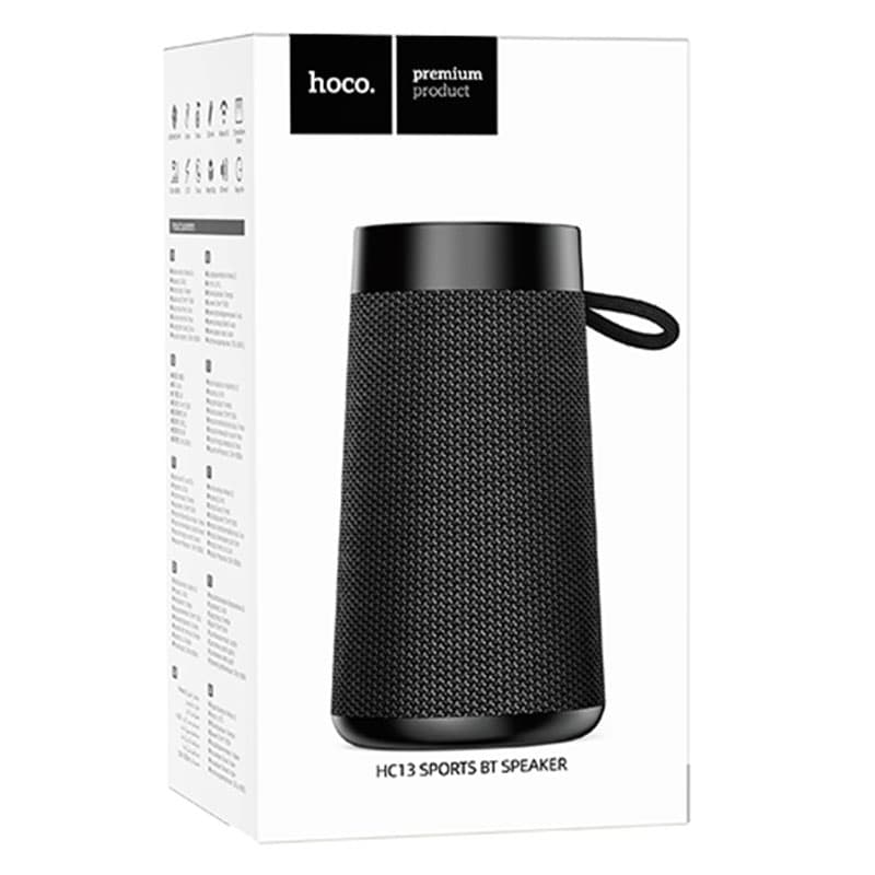 Hoco (HC13) - Boxa portabila, TWS, BT 5.0 Wireless, 5W, Sports, Black 1