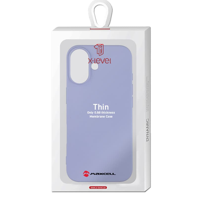 Husa X-Level Thin » iPhone 17, Thin Series, SoftTouch, Purple 1