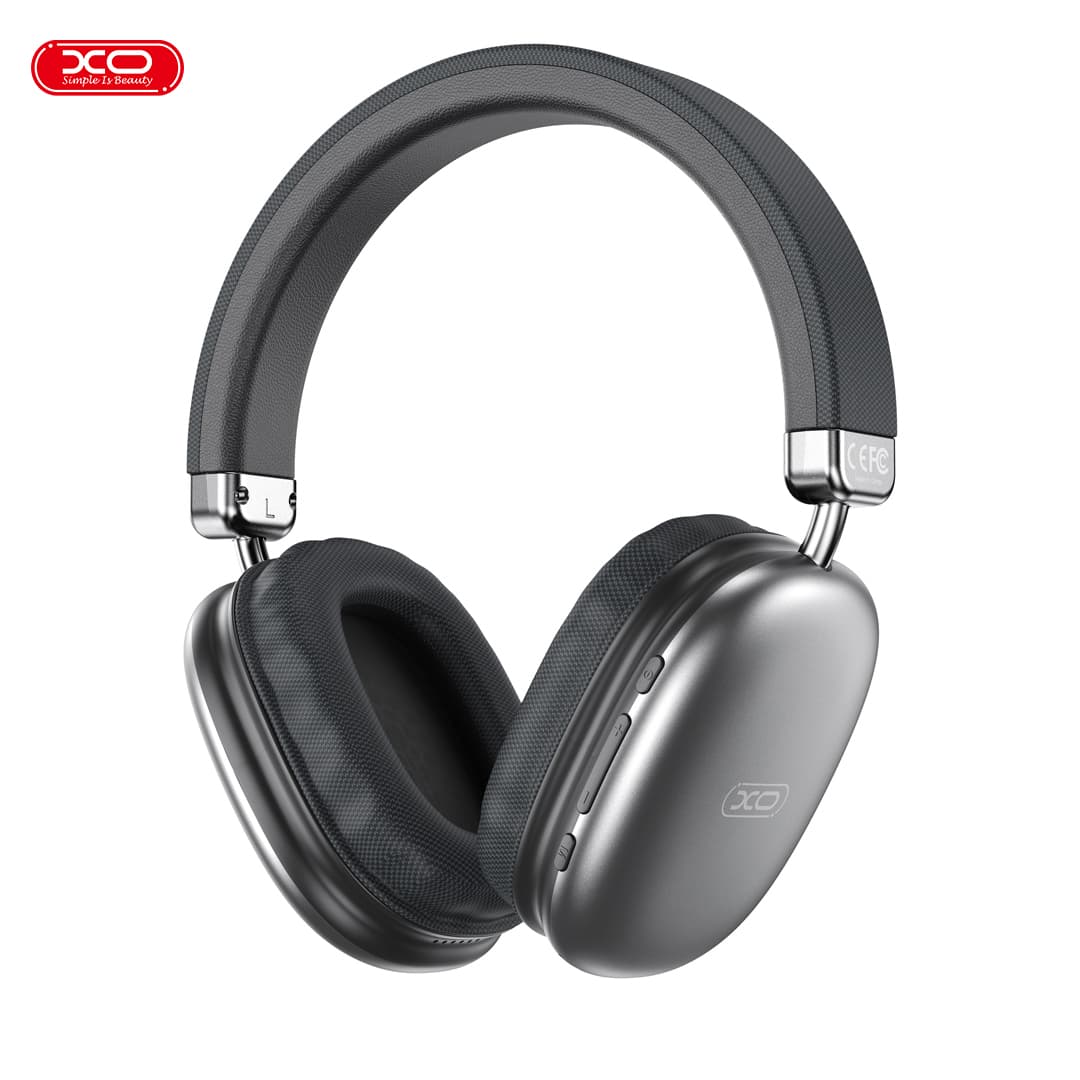 XO (BE45) - Casti Wireless, On-Ear, BT 5.3, 400mAh, comenzi functii, Ambinet Light, Black 1