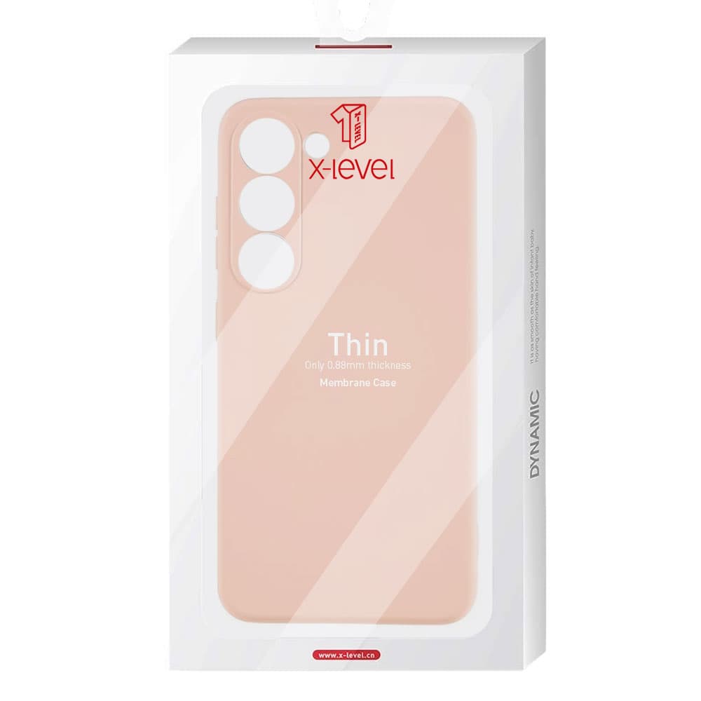 Husa X-Level Thin » Samsung J6 Plus - MicroFiber, Cream
