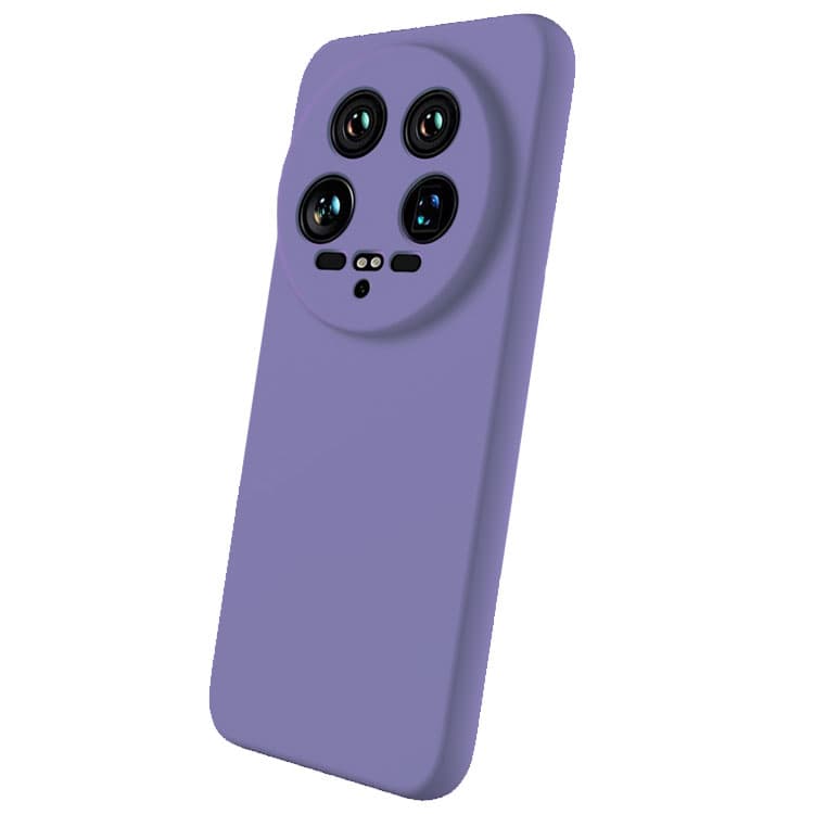 Husa X-Level Thin » Xiaomi 14 Ultra, Microfiber, TPU, Purple 1