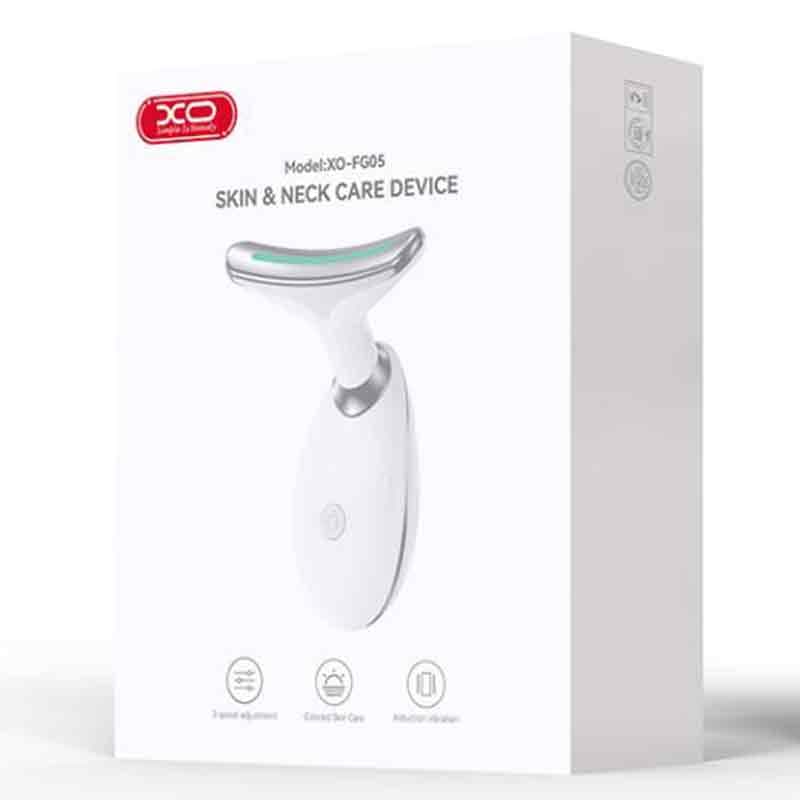 XO (FG05) - Aparat de masaj pentu gat, 600mAh, SonicVibration, White 1