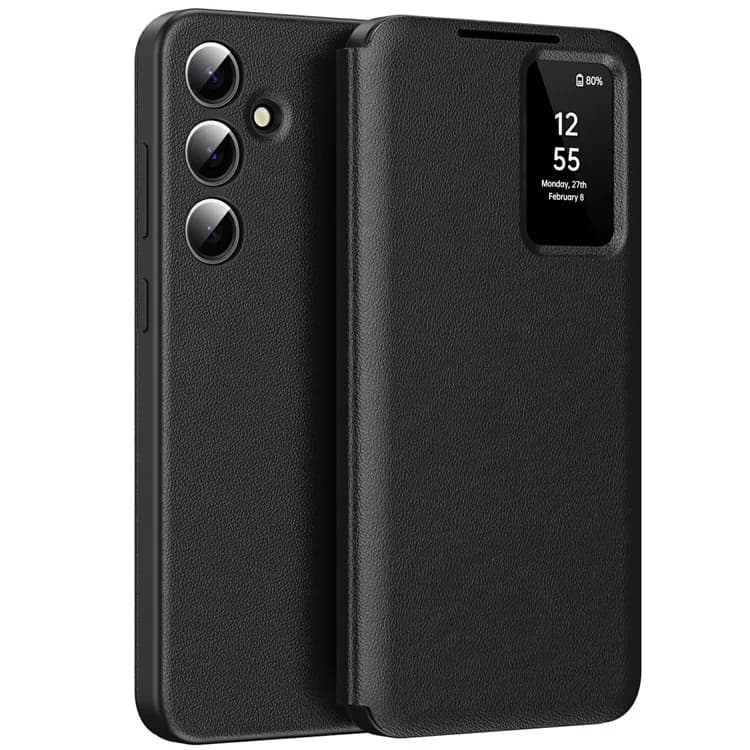 Husa Flip Smart » Samsung Z Fold6, Magnetic View, Wallet, Deep Black 1
