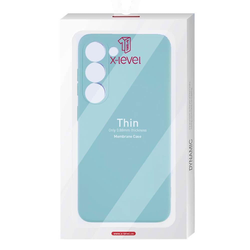 Husa X-Level Thin » Samsung A12 - MicroFiber, Turquoise 1