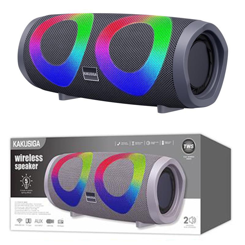 Kaku (KSC-615) - Boxa Portabila, 10W, 4H, 1800mAh, TF Card, FM, Grey 1