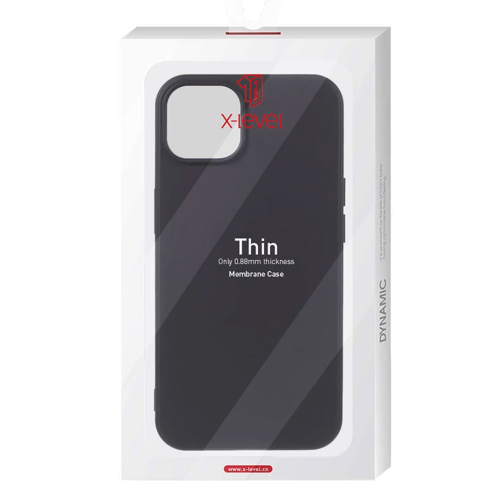 Husa X-Level Thin » iPhone 8 Plus / 7 Plus - MicroFiber, Black 1