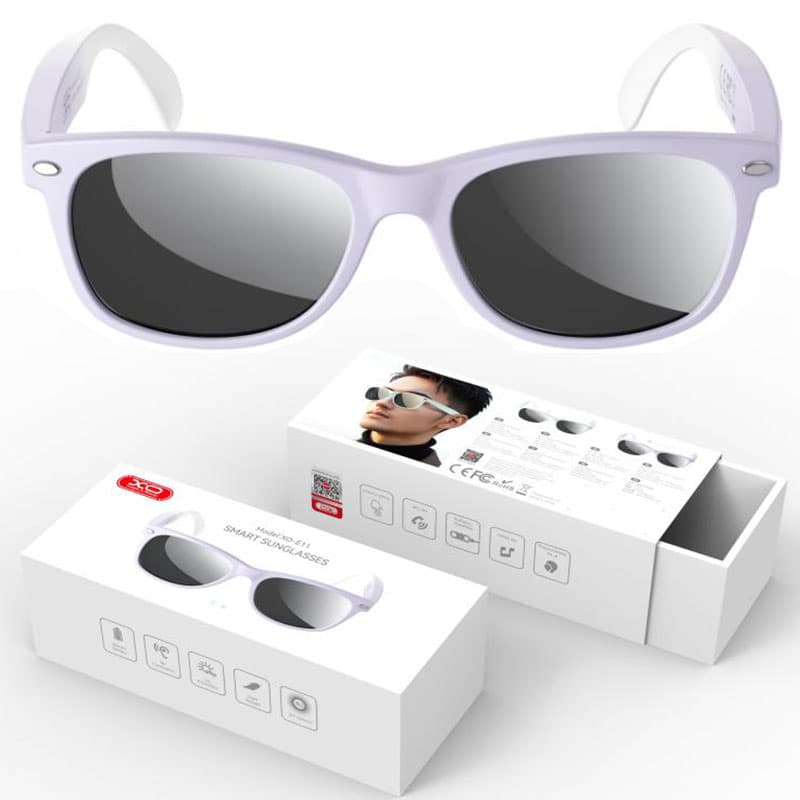 XO (E11) - Ochelari Smart, BT5.3, Audio Eyewear, UV Protect, 100h Stand-By, Purple 1