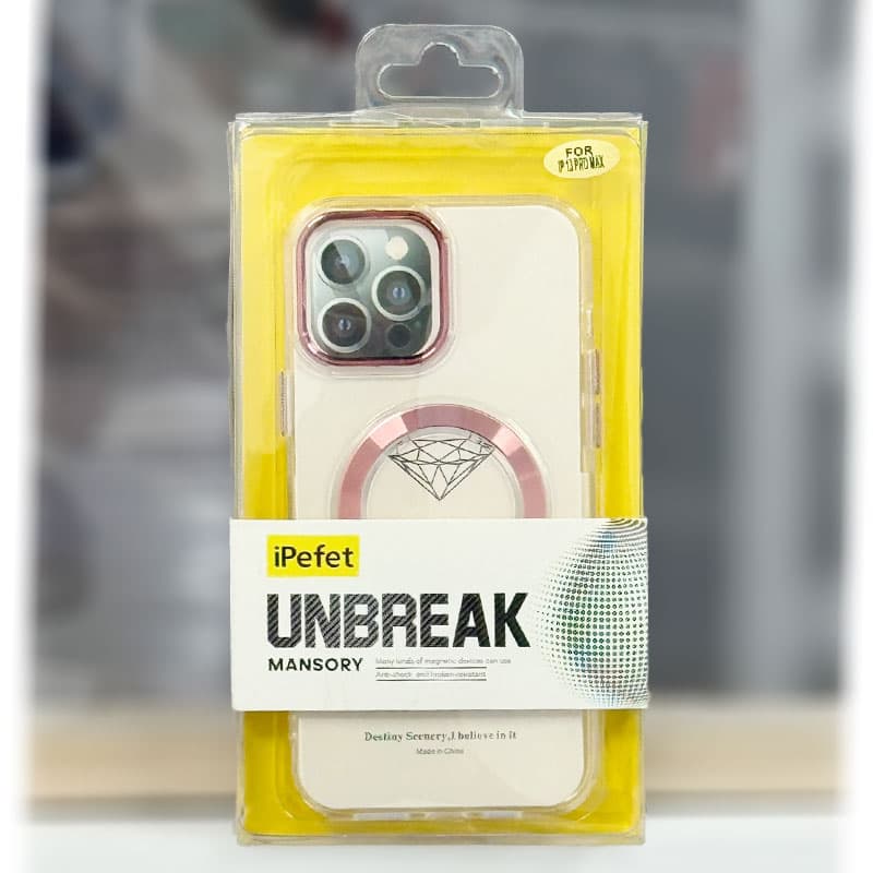 Husa iPefet Clear » iPhone 11, AntiDrOppo cu MagSafe, Acryl, Pink Rose 1
