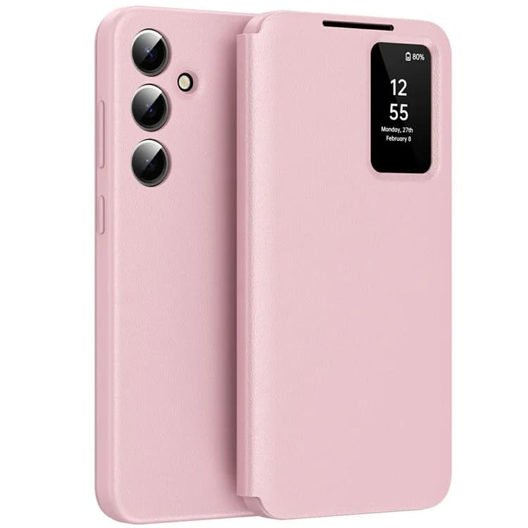 Husa Flip Smart » Samsung Z Fold6, Magnetic View, Wallet, Rose Pink 1