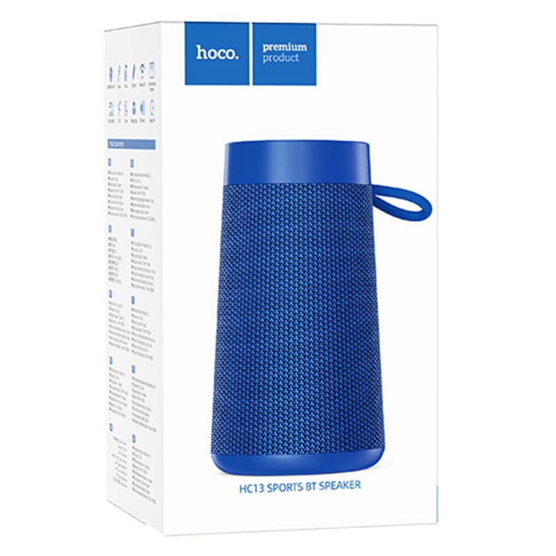Hoco (HC13) - Boxa portabila, TWS, BT 5.0 Wireless, 5W, Sports, Blue 1