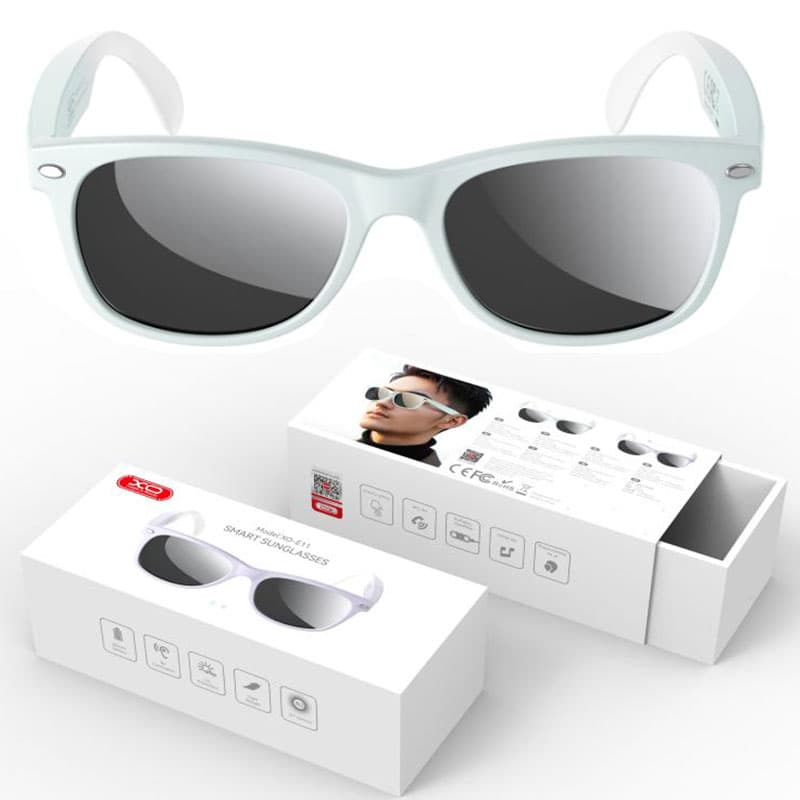 XO (E11) - Ochelari Smart, BT5.3, Audio Eyewear, UV Protect, 100h Stand-By, Blue 1