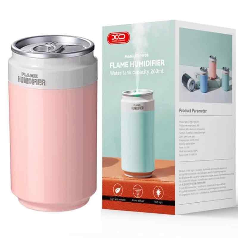 XO (HF08) - Umidificator casa/auto, tiPhone spary, 260ml, Coke Can, Pink 1