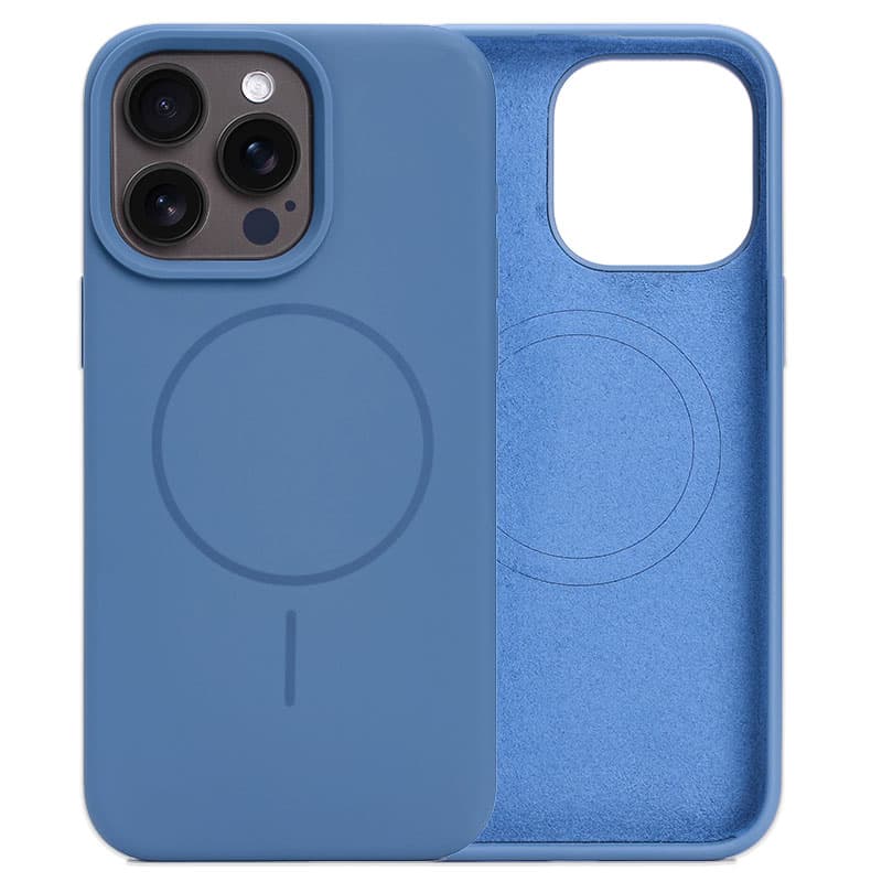 Husa MagThin » iPhone 16, Smooth Soft » Blue 1