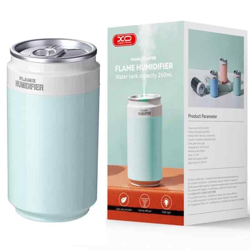 XO (HF08) - Umidificator casa/auto, tiPhone spary, 260ml, Coke Can, Green 1
