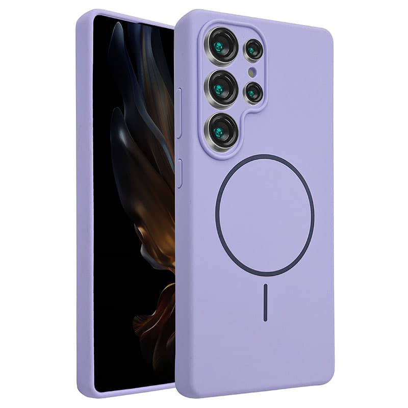 Husa MagThin » Samsung S25, Smooth Soft » MagSafe, Deep Purple 1
