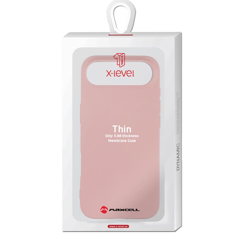 Husa X-Level Thin » iPhone 17 Air, Thin Series, SoftTouch, Pink 1
