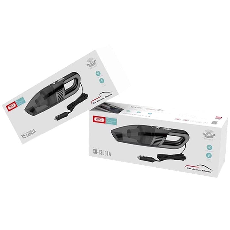 XO (CZ001A) - Aspirator auto, 12W, cu fir, Ultra Suction, Black 1