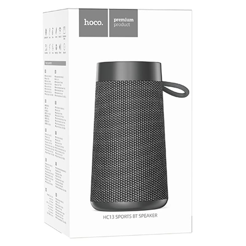 Hoco (HC13) - Boxa portabila, TWS, BT 5.0 Wireless, 5W, Sports, Grey 1