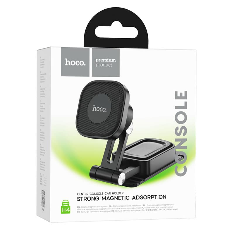 Hoco (H4) - Suport Auto, Magnetic, montaj Bord, MultiAngle, Black 1