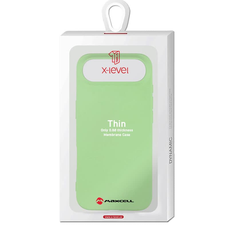 Husa X-Level Thin » iPhone 17 Air, Thin Series, SoftTouch, Mint Green 1
