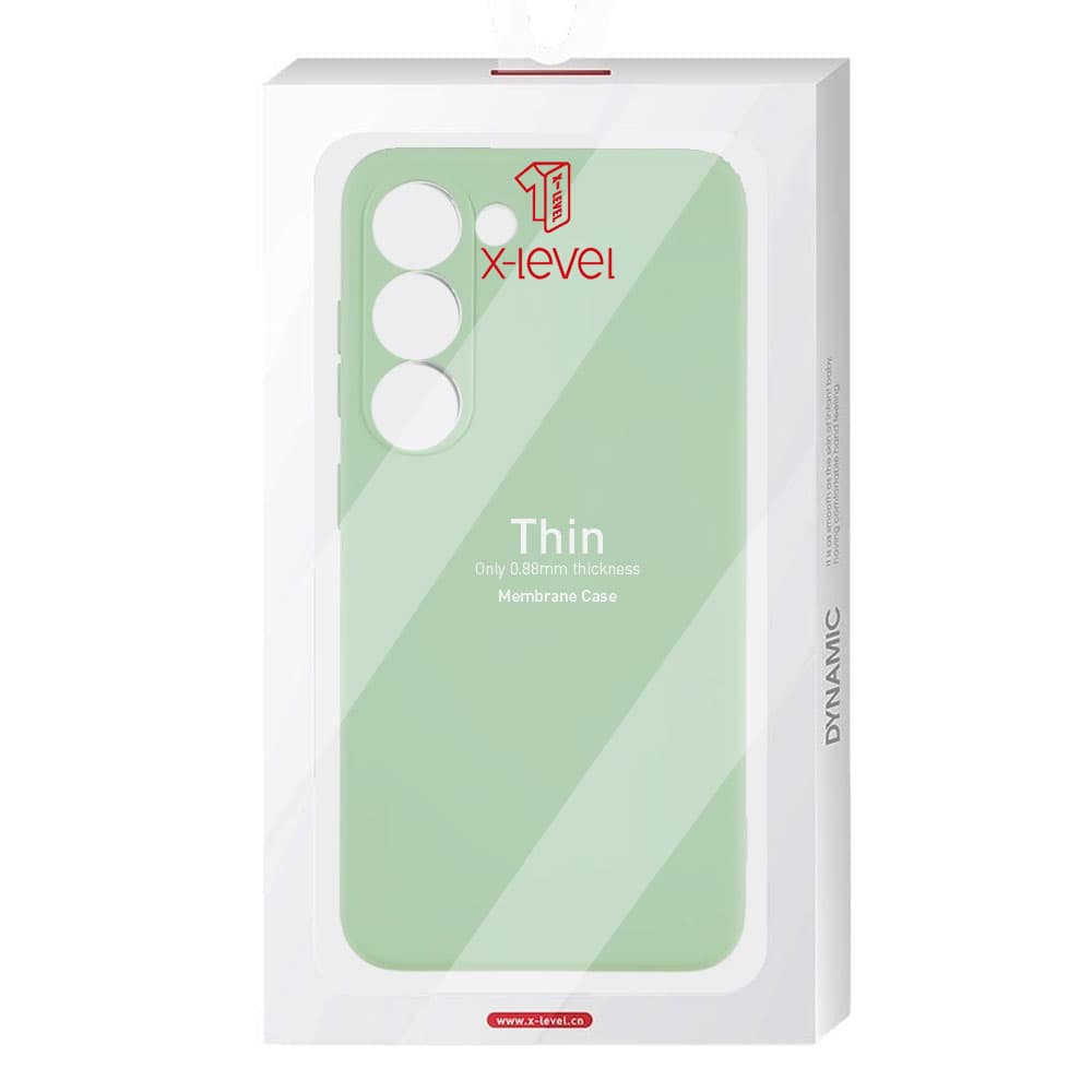 Husa X-Level Thin » Samsung A24 - MicroFiber, Light Green 1