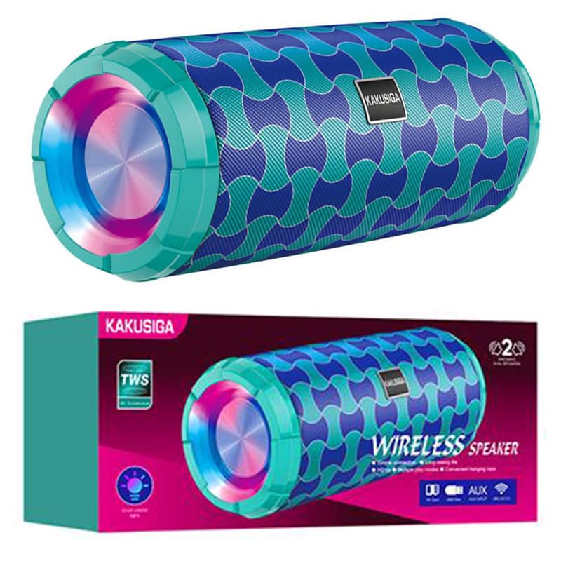 Kaku (KSC-609) - Boxa Portabila, 5W, 4H, 1800mAh, TF Card, FM, Dark GREEN 1