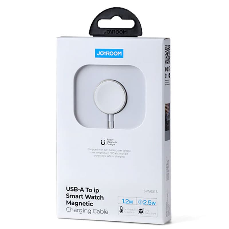 Joyroom (S-IW001S) - Incarcator Wireless, iWatch, Magnet, 2.5W, 3A, Qi Charging, White 1