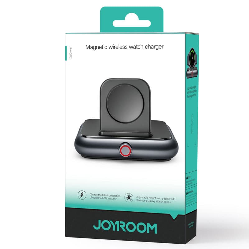 Joyroom (JR-WQW02) - Incarcator Wireless, Galaxy Watch, 5V, 1A, 1xUSB-C, PD, Magnetic, Black 1