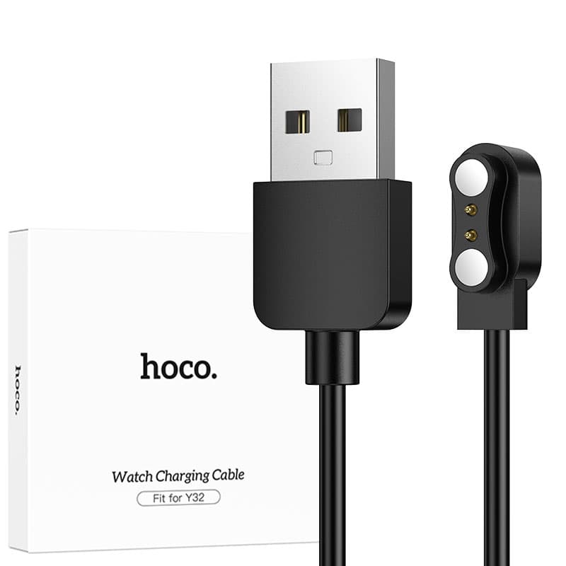 Hoco (Y32) » Cablu de incarcare pentru SmartWatch Hoco Y32, Black 1