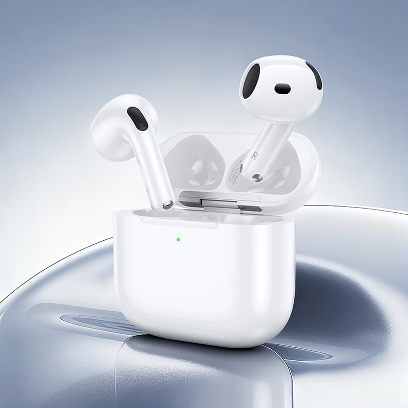 Hoco (EW95) » Casti Wireless, InEar, BT6.0, 30/300mAh, ~4h autonomie, White 1