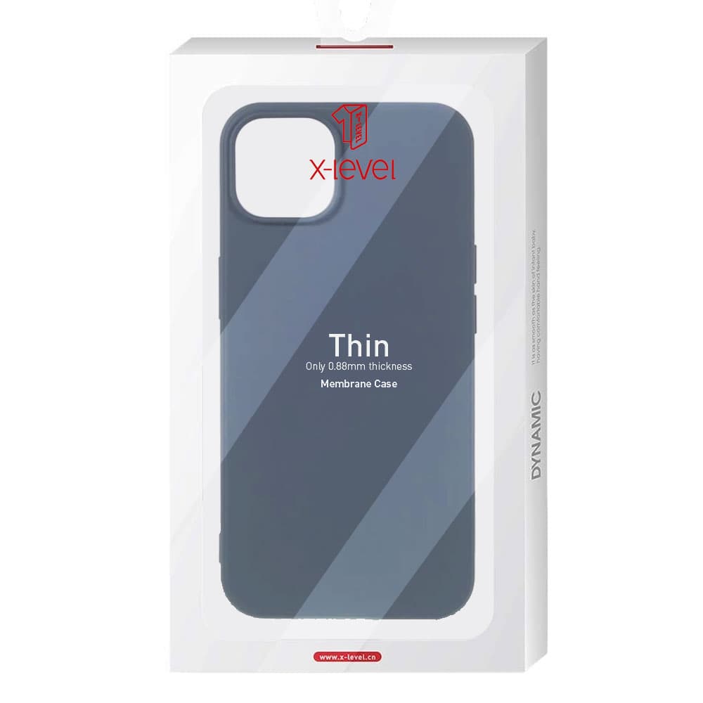 Husa X-Level Thin » iPhone 14 Pro Max - MicroFiber, Grey 1