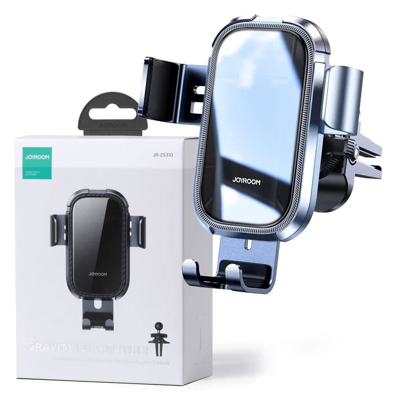 Joyroom (JR-ZS310) - Suport Auto, cu cleme laterale, Ventilatie, MultiAngle, AutoGravity, Black 1
