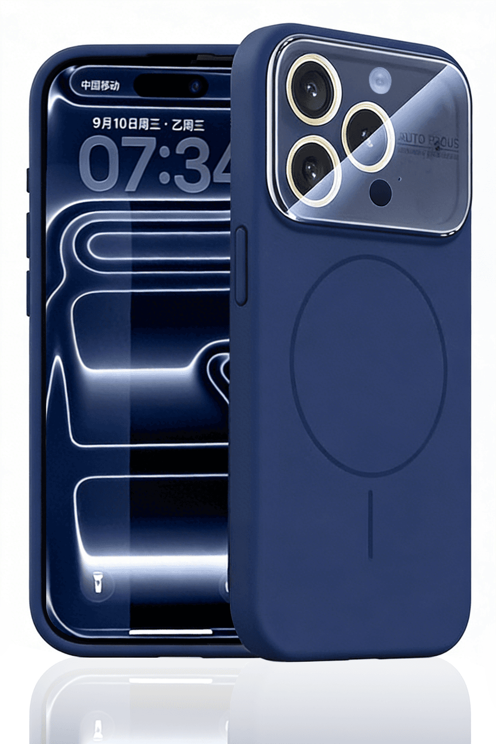 Husa MagConverse » iPhone 17, UltraThin, Magnetic FlexiCase, Blue 1