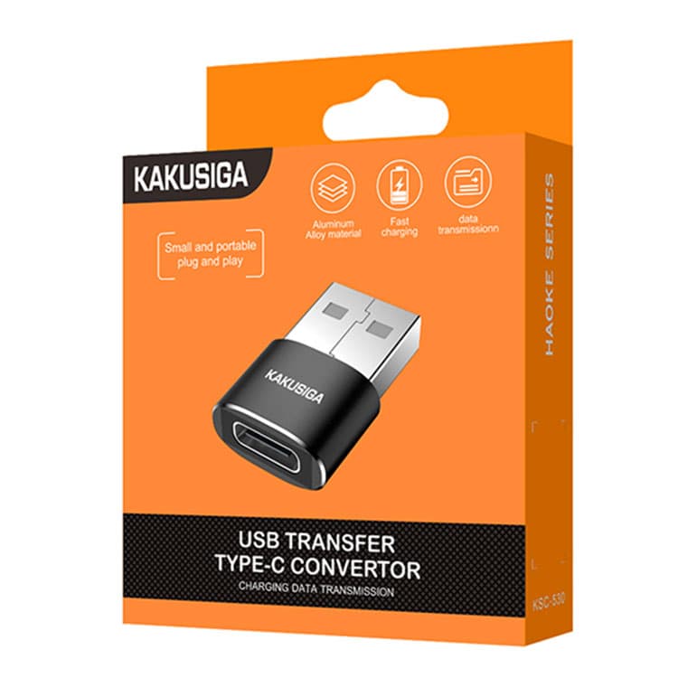 Kaku (KSC-530) - Adaptor OTG Transfer, USB-C la USB-A, Black 1