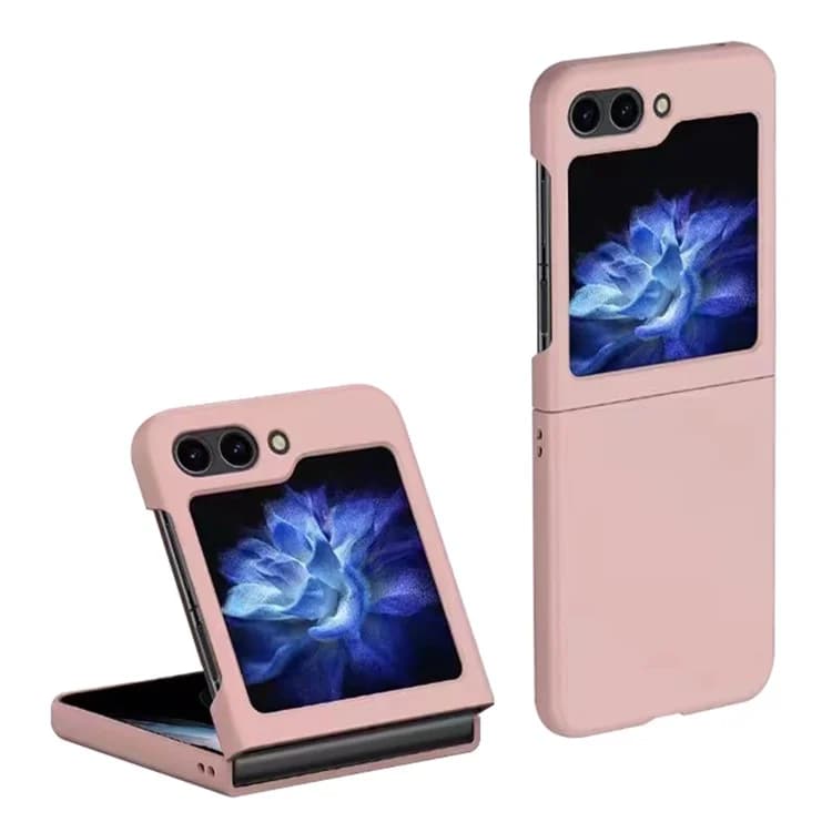 Husa Though » Samsung Z Flip6 - Thin Matte, AntiShock | PINK 1
