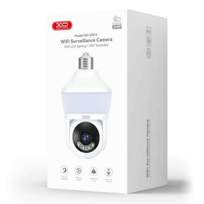 XO (CR14) » Camera Video, montaj Bec, 1920*1080MPx, InfraRed, Night Vision, Motion Detec, White